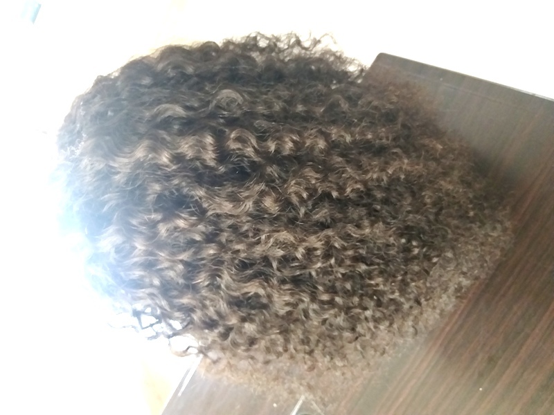 Human Virgin Curly Full Lace Wig