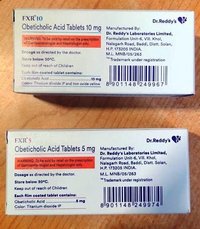 FXR 10mg Tablet (Obeticholic Acid (Generic Ocaliva) - Dr Reddys)