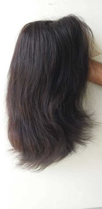 Natural Color Front Lace Straight Baby Hairs Wig