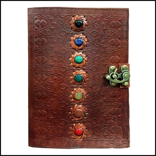 7 Stone Goat Leather Diary
