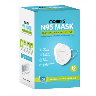 N95 50 Pcs Protective Face Mask