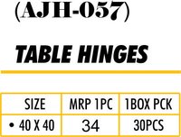 S.s Table Hinges ( Ice Box Hinges )