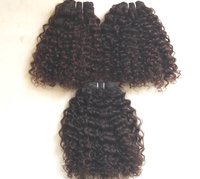 Brazilian Virgin Human Deep Curly Hair Extensions