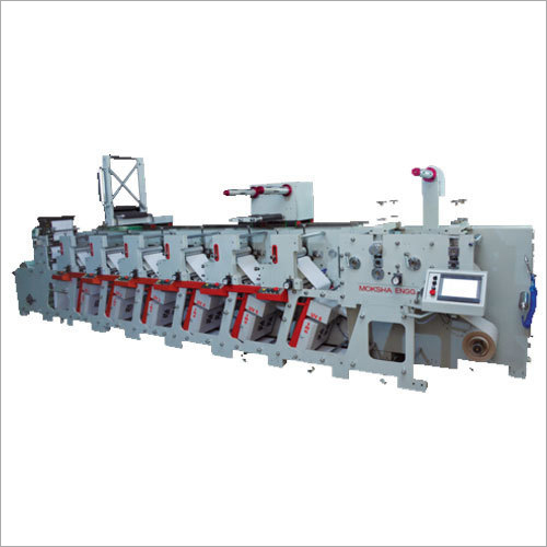 Sticker Label Flexo Printing Machine
