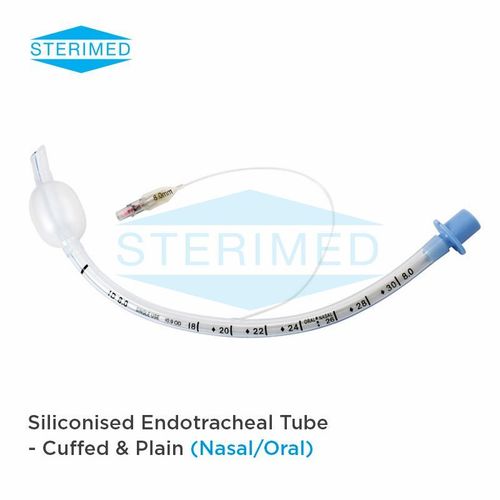 Silicon Elastomer Coated Endotracheal Tube Plain & Cuffed