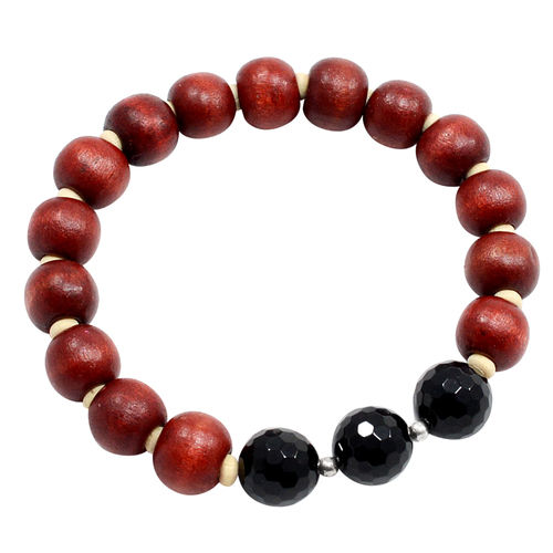 Smoky Quartz Gemstone Bracelet Pg-156422 Gender: Women