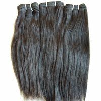 No Shedding No Tangle Thick End Straight Hair Weft Indian Straight Hair