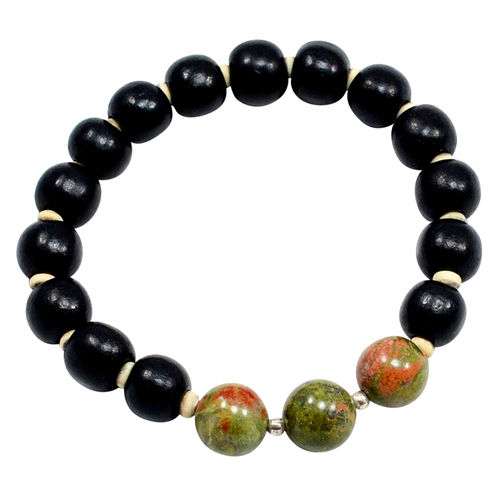 Unakite Gemstone Bracelet PG-156424