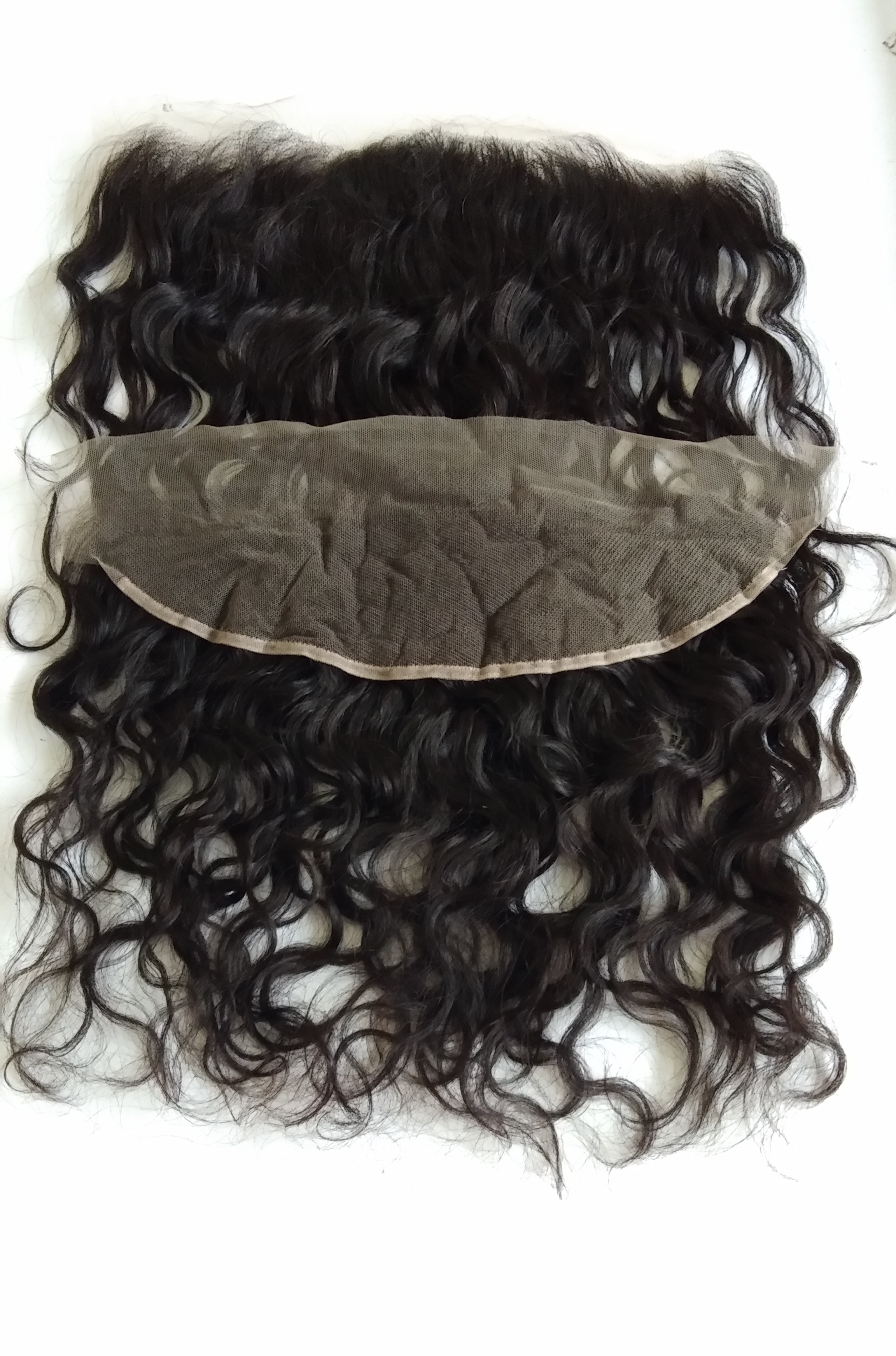 Raw Natural Wavy Frontal raw Wavy Hair 134 Lace Frontal With Remy Human Hair