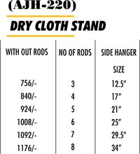 ROOF HANGER ( DRY CLOTH STAND)