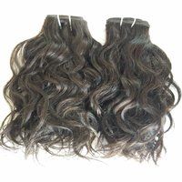 Single Donor Raw Indian Wavy Hair Bundles Raw Wavy Human Hair