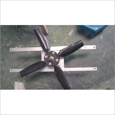 Plastic fan for cooling tower
