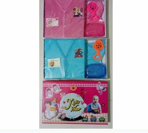 Born Baby Infant Gift Set - Cotton Material, Size 16, Multicolour | Ideal for Newborns Up to 6 Months