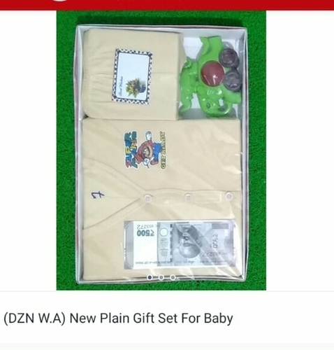 Gift Set - Cotton Material, Size 16 | Multicolour Design for Babies Aged 6 Months