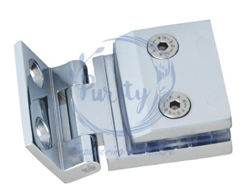 Brass glass connector Hinges