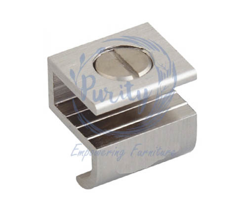 Brass glass knob