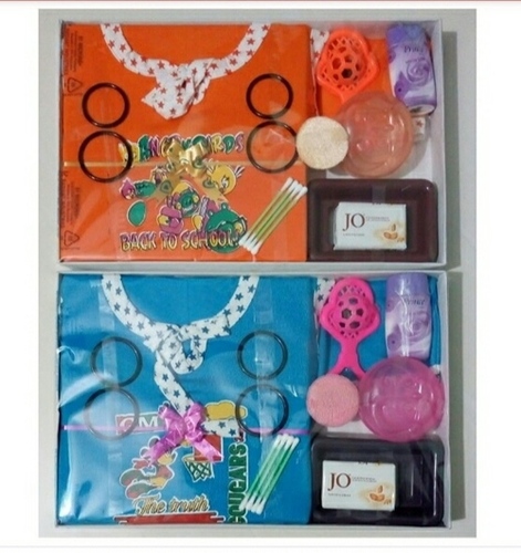 Gift Box - Cotton, Size 16 | Multi-Coloured, Suitable for 6 Month Old Baby Girls, Ideal for Newborn Gifting