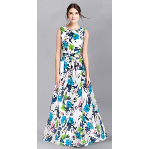 Dock Green Banglory Satin Silk Gown