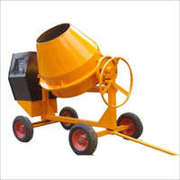 Automatic Concrete Mixer Machinery - Color: Yellow