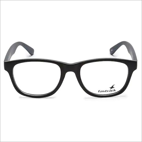 Black-Grey Black Rimmed Wayfarer Eyeglasses For Boys