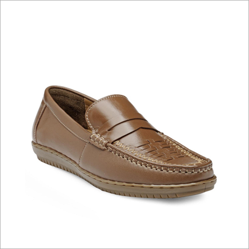 Mens Pure Leather Loafer Shoes