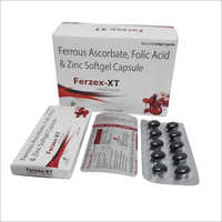 Ferrous Ascorbate Folic Acid and Zinc Softgel Capsules