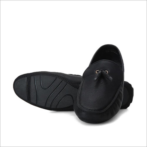 Mens Moccasins Shoes - Leather Material, All Sizes Available | Black Color, Quality Inspected for Rainy, Spring, Summer, and Winter Seasons