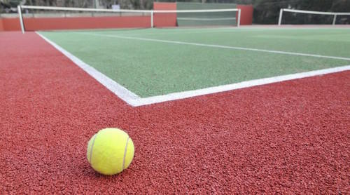 Synthetic Tennis Court