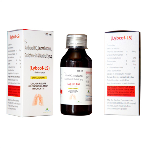 Ambroxol HCI - Levosalbutamol - Guaiphenesin and Menthol Syrup