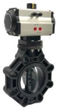 Pneumatic Cpvc Butterfly Valve Length: 100 Inch (in)