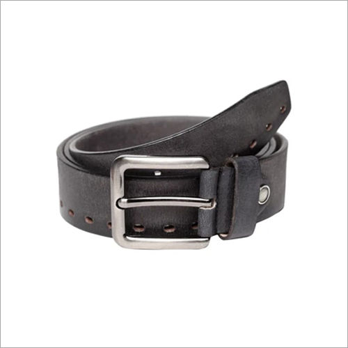 Casual Leather Belt - Leather Varied Waist Sizes Black | Modern Style High Durability Impeccable Finishing Exceptional Strength