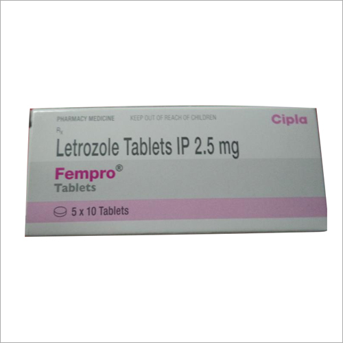 2.5 mg Letrozole Tablets IP