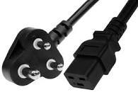 Server Power Cord C19 - 16amp Indian Plug/2mtr