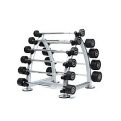 Gym Rubber Barbell Set