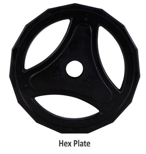 Gym Rubber Weight Plate Set