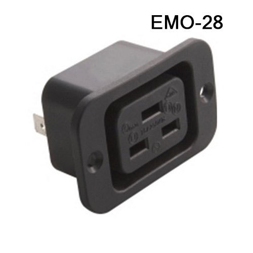 ELCOM EMO-28, Screw Mount Socket 16A (Female)