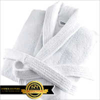 White Bathrobe
