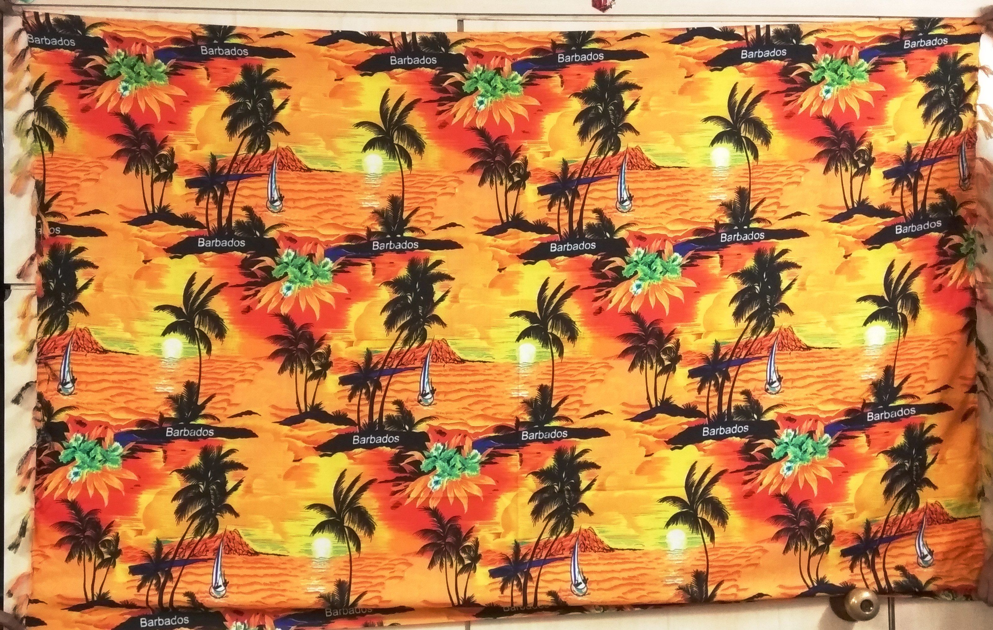 Printed Rayon beach sarongs