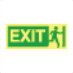 Photoluminescent Exit Signage