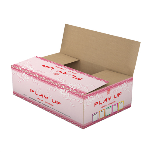 Printed Packaging Box - Paper, Custom Size, Multicolor, Rectangular | Durable, Reliable, Easy to Clean, Air Ventilated, Reusable