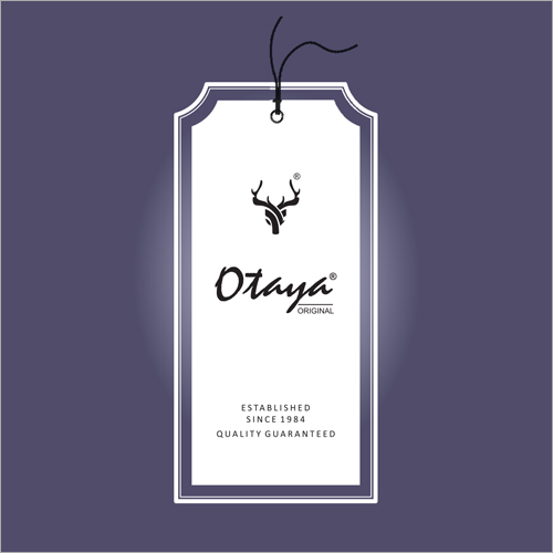 Art Card Garment Tag - Multicolor Paper Rectangle | Printed Style for Garment and Textile Industries