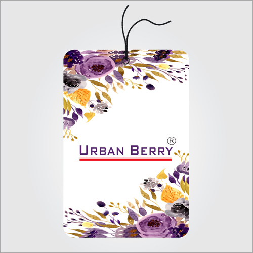 Fancy Jeans Tag - Paper, Rectangular Shape, Multicolor with Flower Pattern | Durable, Moisture-Absorbent, Lightweight, Easy to Clean