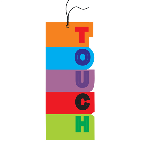 Brand Clothing Tag - Paper Material, Rectangle Shape , Multicolor Printed Design for Garment and Textile Industries