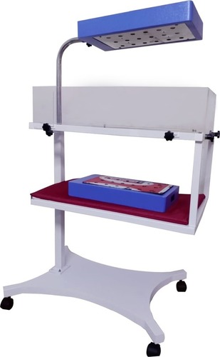 Double Surface LED Stand With Trolley