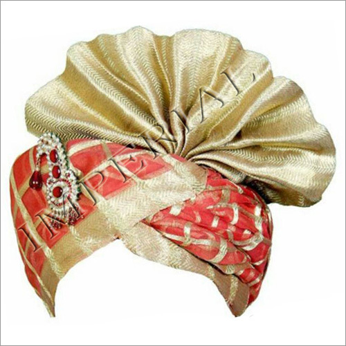 Groom Banarasi Zari Silk Turban