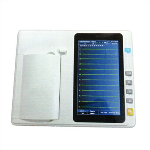 6 Channel Ecg 601 Touch Screen Led Machine Battery Life: 3 Hours