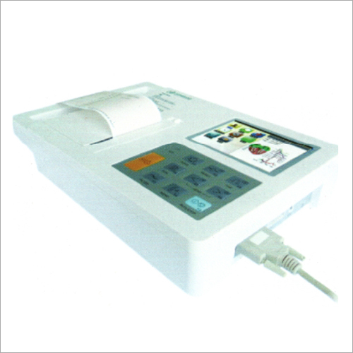 6 Channel Ecg 7.0 Led Machine Battery Life: 3 Hours