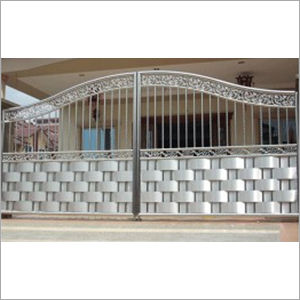 Stainless Steel Main Gate