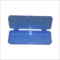 Blue Plastic Pencil Box