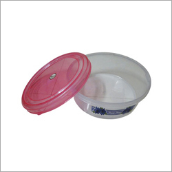 Plastic Kitchen Containers - Plastic, Various Sizes, White & Pink | Lightweight, Durable, Long-lasting Storage Solutions for Food and Non-Food Items